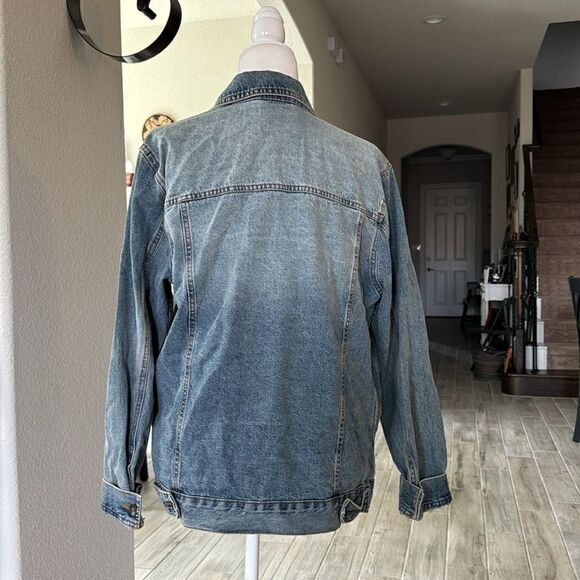 Cotton On Denim Seattle Tucker Jean Jacket S Cotton Vintage Inspired Lightweight - Picture 8 of 13